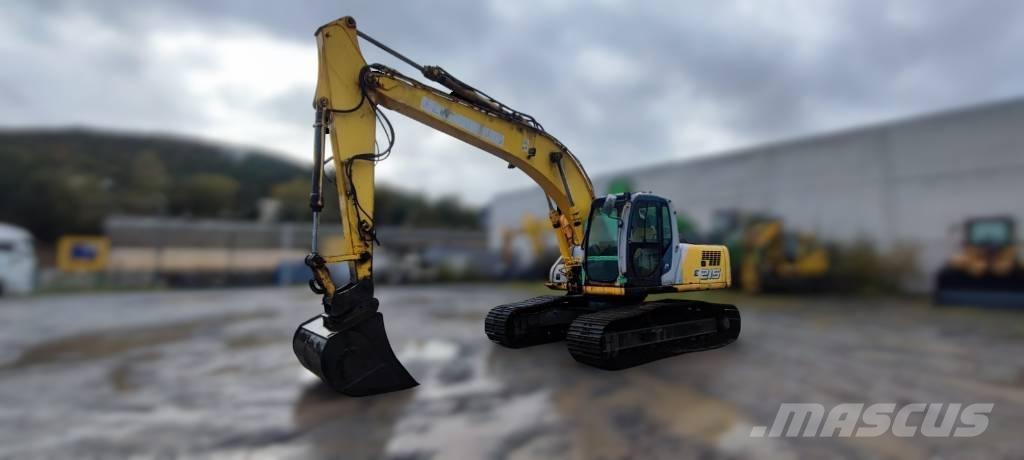 New Holland E 215 LC Kāpurķēžu ekskavatori