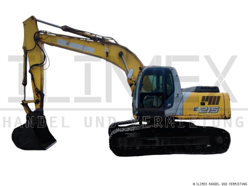 New Holland E 215 LC Kāpurķēžu ekskavatori