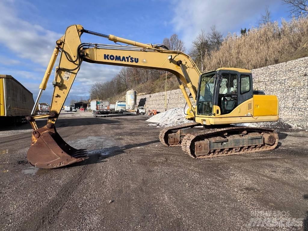 Komatsu PC 160 LC-7K Kāpurķēžu ekskavatori