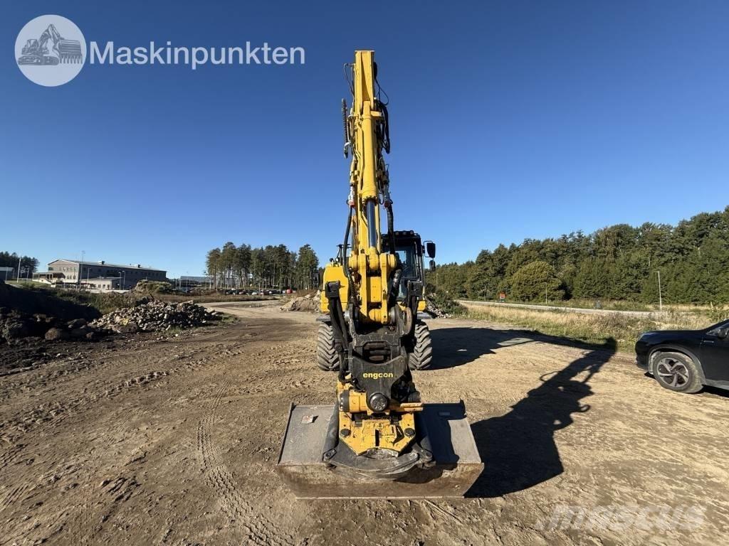 Komatsu PW 160 Ekskavatori uz riteņiem