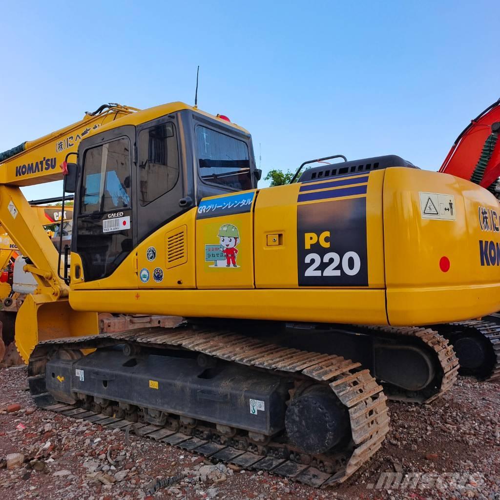Komatsu PC 220-7 Kāpurķēžu ekskavatori