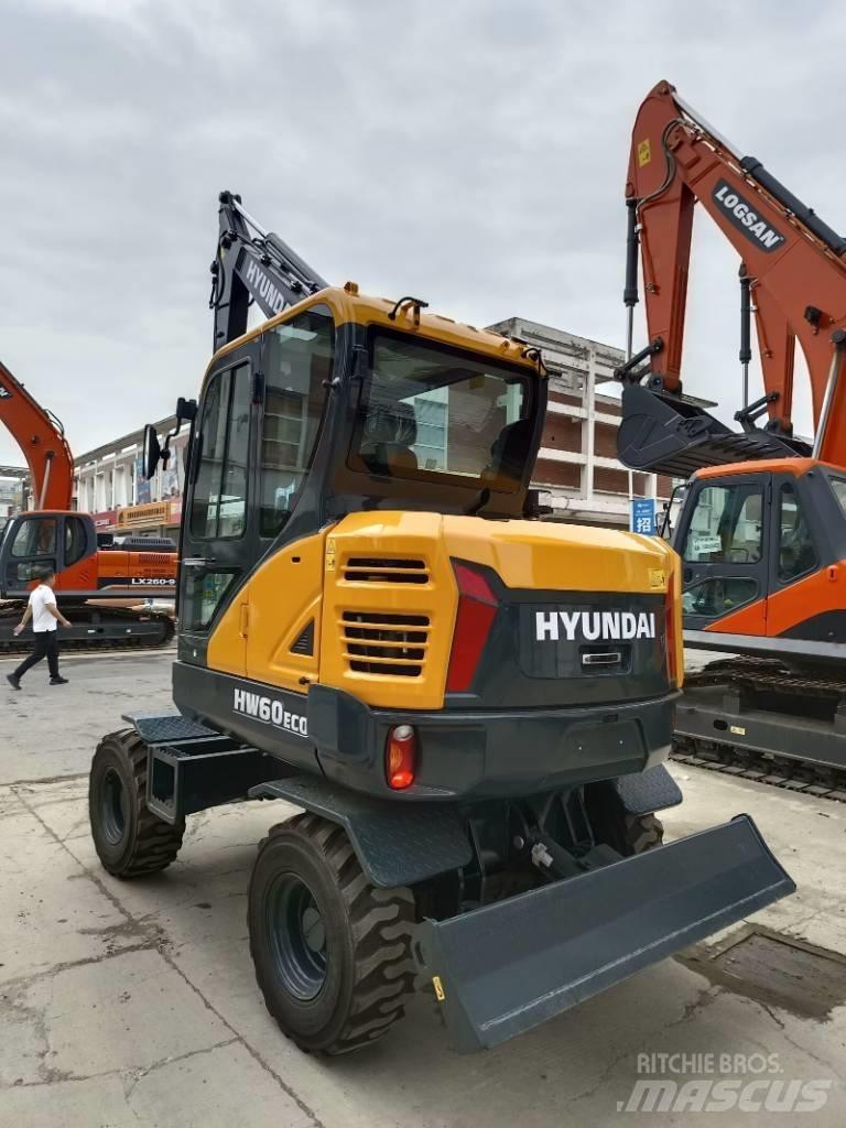 Hyundai HW 60 Eco Ekskavatori uz riteņiem