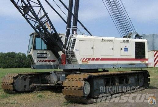 Terex HC125 Kāpurķēžu ceļamkrāni