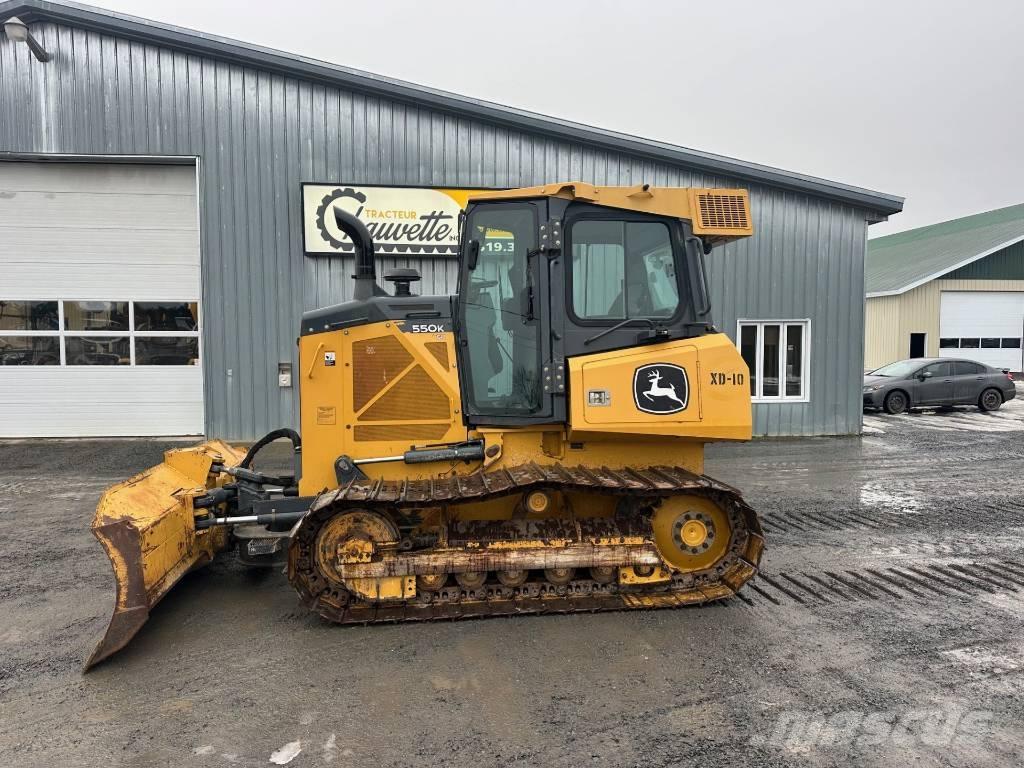 John Deere 550K LGP Kāpurķēžu buldozeri