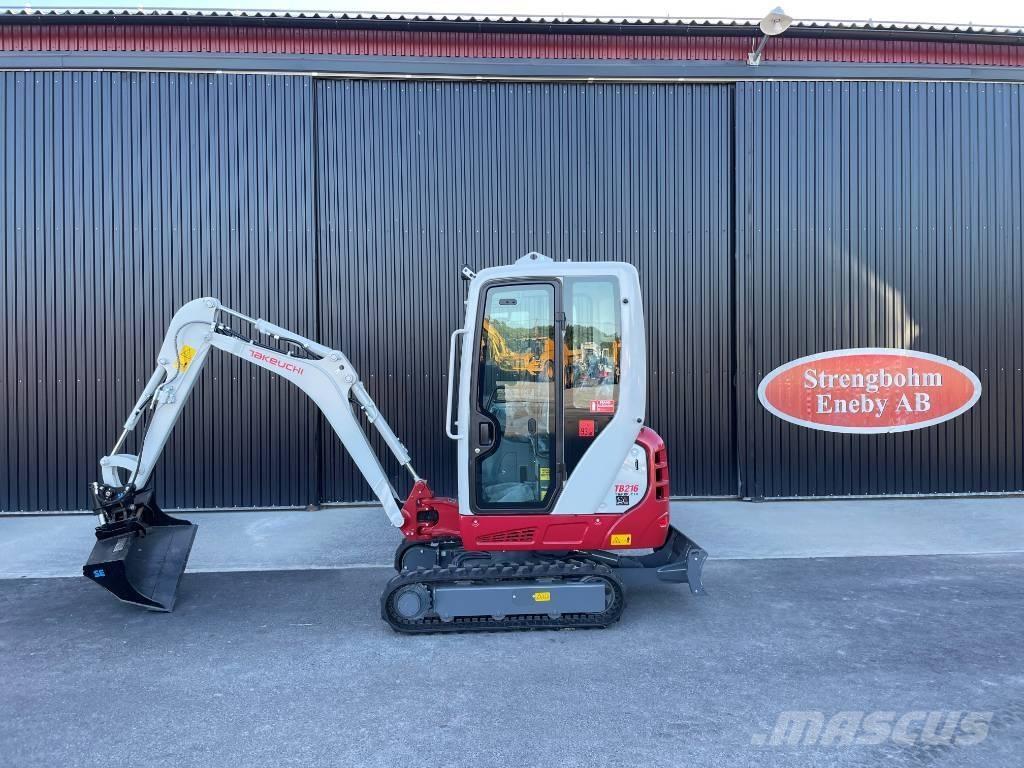 Takeuchi TB 216 Mini ekskavatori < 7 t