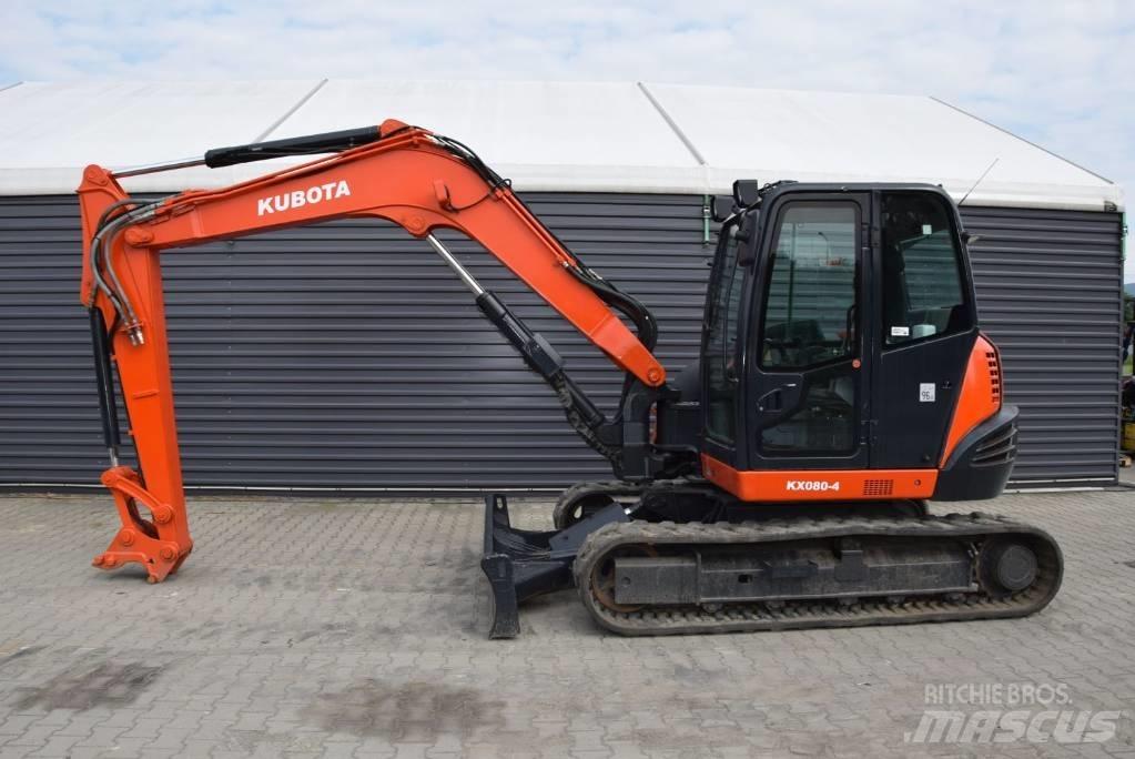 Kubota KX 080-4 Vidēja lieluma ekskavatori 7 t - 12 t