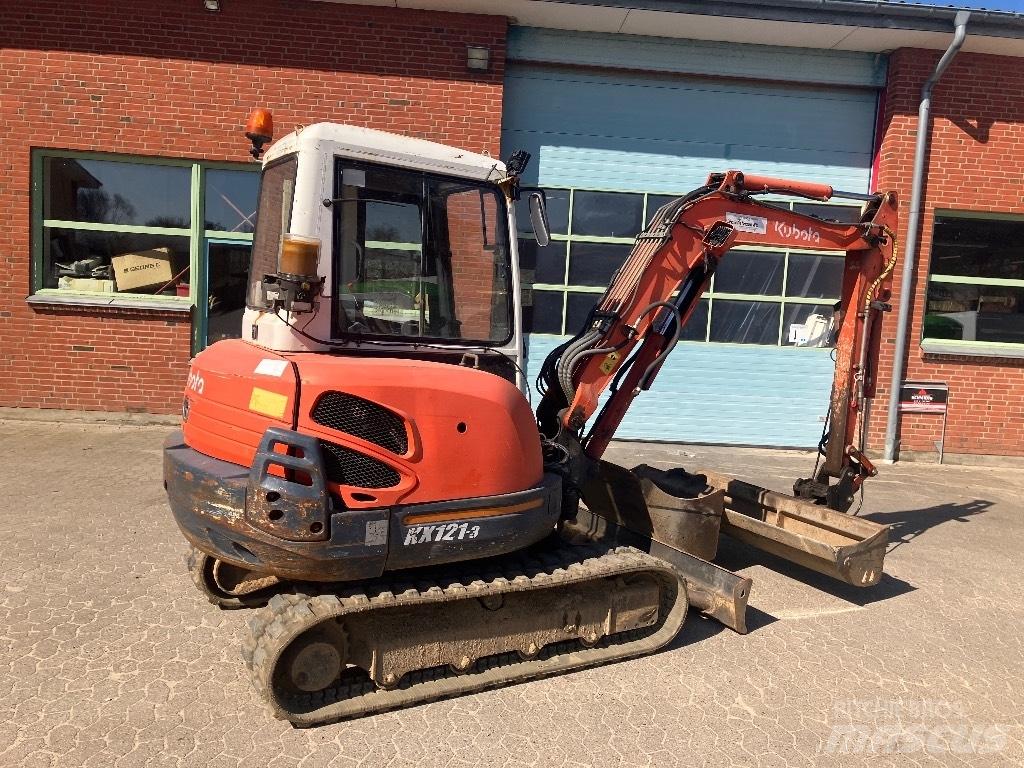 Kubota KX121-3 Mini ekskavatori < 7 t
