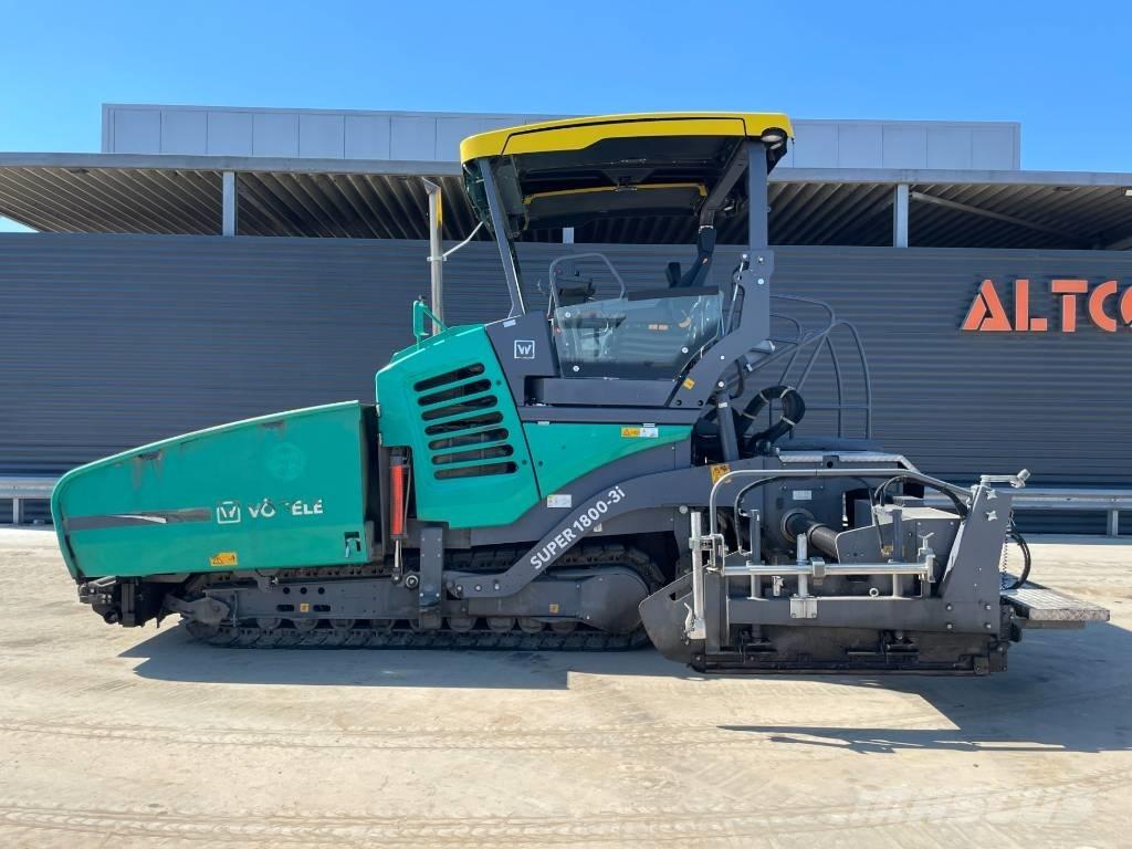 Vögele SUPER 1800-3I Asfalta klājēji