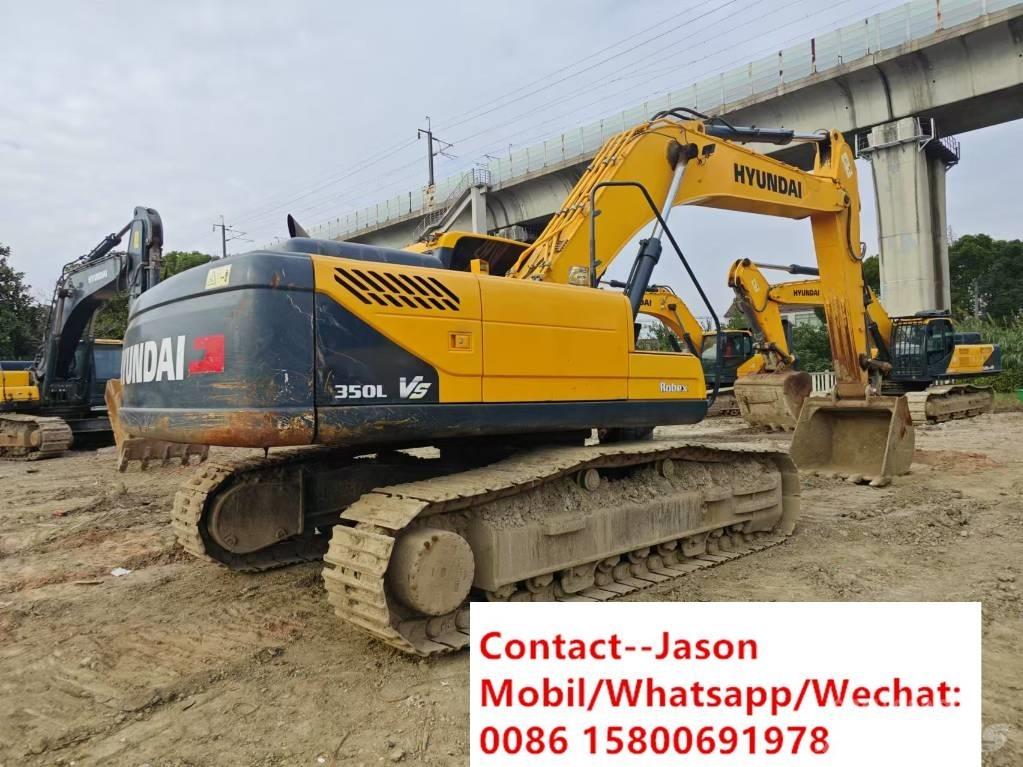 Hyundai R350LVS Kāpurķēžu ekskavatori
