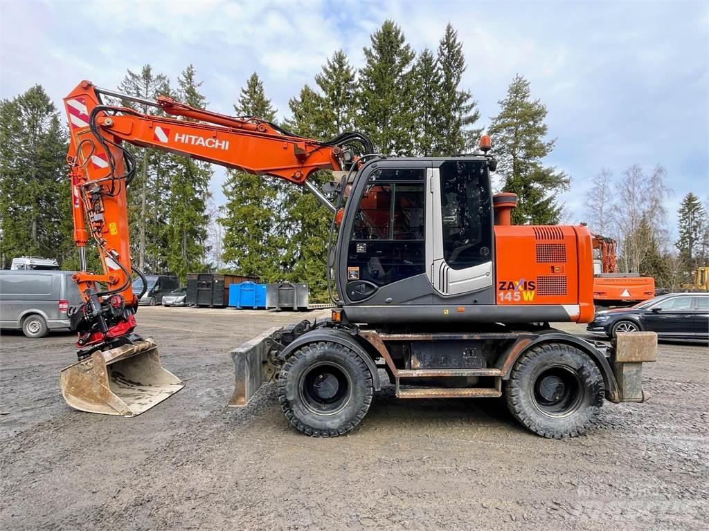 Hitachi ZX 145W-3 Ekskavatori uz riteņiem