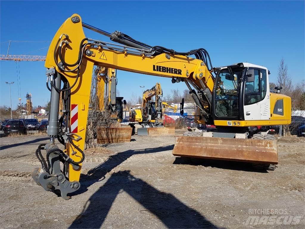 Liebherr A920 Ekskavatori uz riteņiem