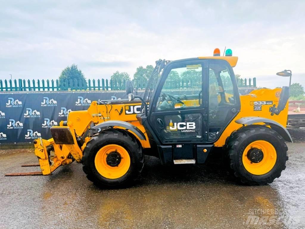 JCB 533-105 Teleskopiskie manipulatori