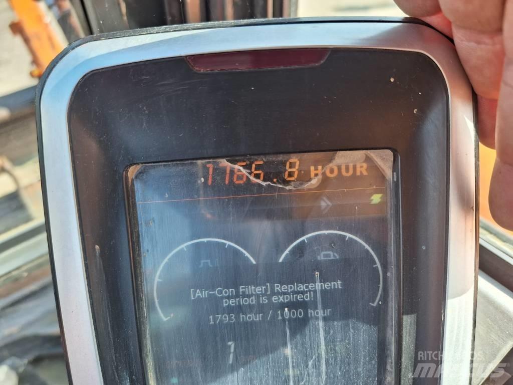 Doosan DX 85 R Kāpurķēžu ekskavatori