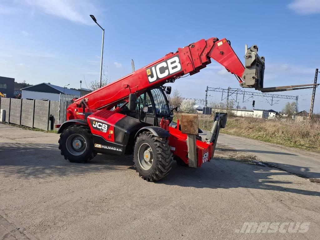 JCB 540-180 Teleskopiskie riteņu iekrāvēji