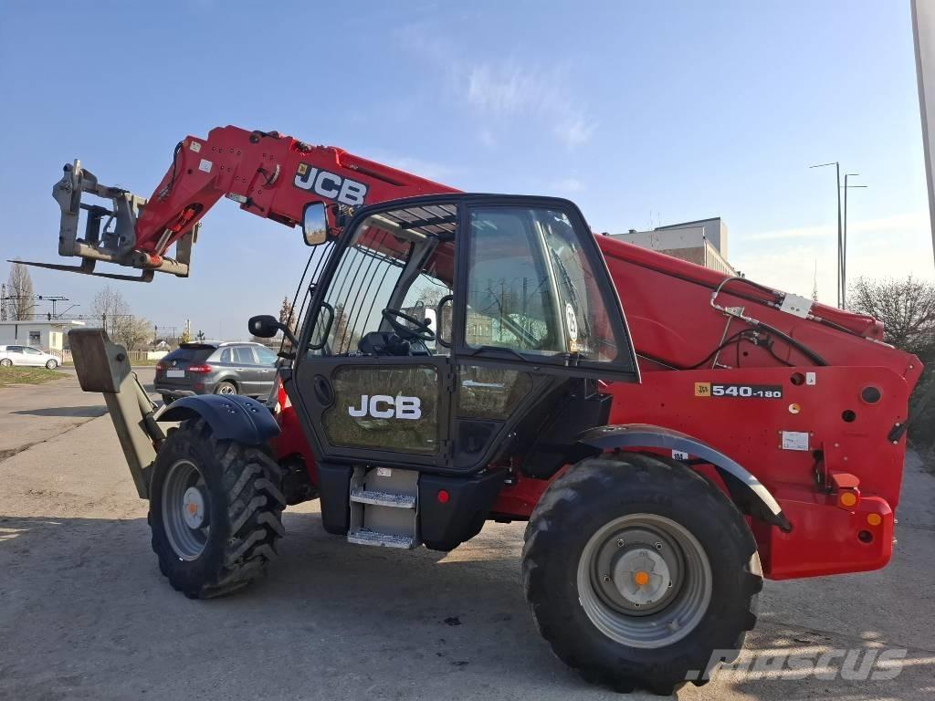 JCB 540-180 Teleskopiskie riteņu iekrāvēji