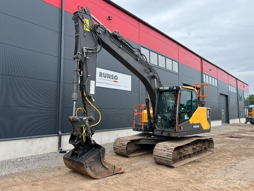 Volvo EC 140 EL Kāpurķēžu ekskavatori