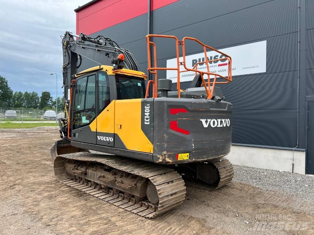 Volvo EC 140 EL Kāpurķēžu ekskavatori