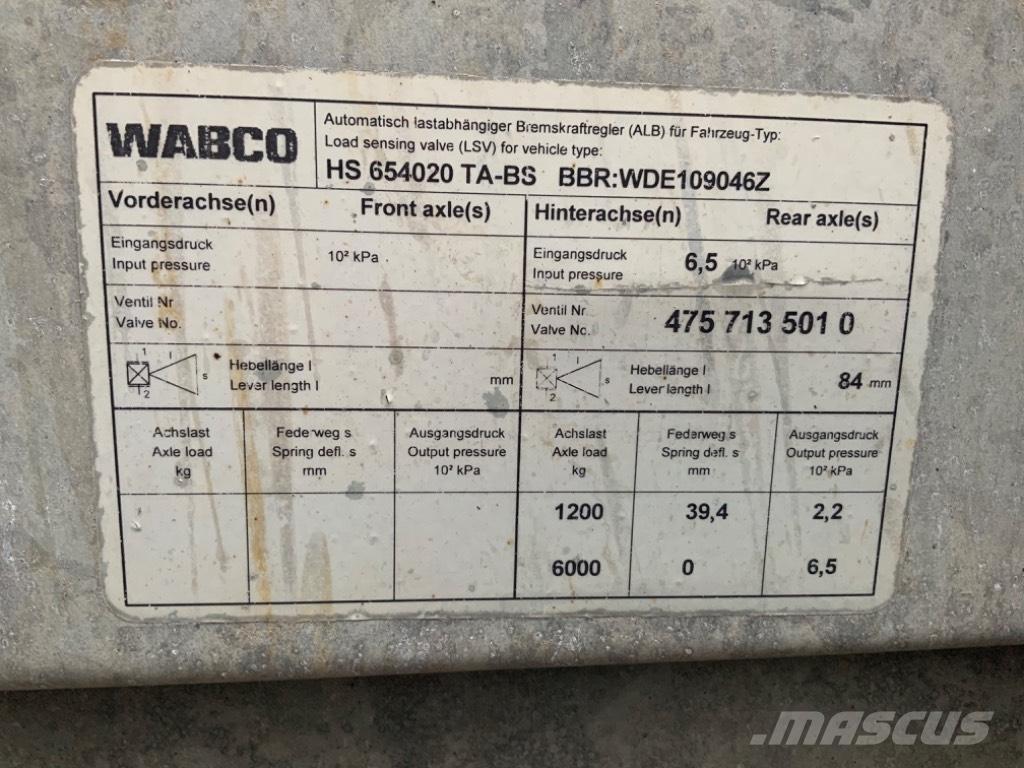 Humbaur HS 6540 Auto pārvadāšanas treileri