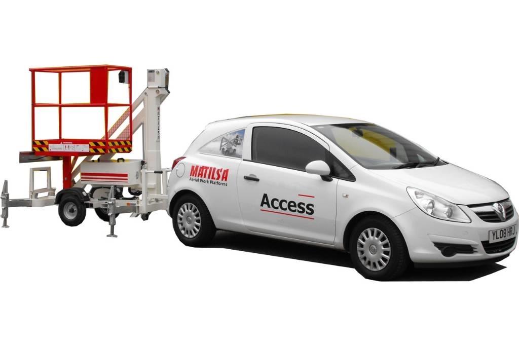 Matilsa Parma 7 Pacēlājplatformas - piekabes