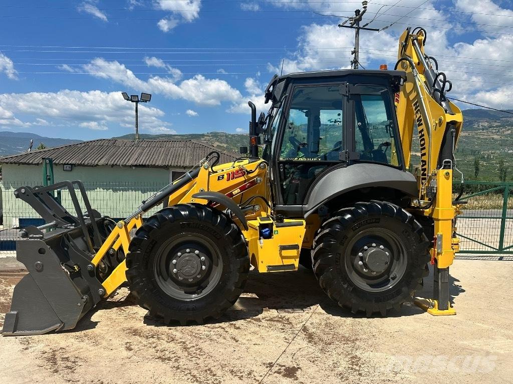 New Holland B 115 B Ekskavatori-iekrāvēji