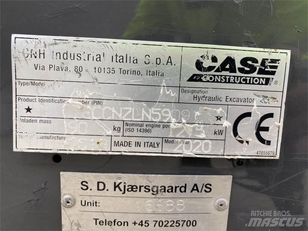 CASE CX18C Ekskavatori uz riteņiem