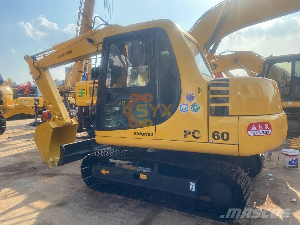 Komatsu PC 60 Kāpurķēžu ekskavatori