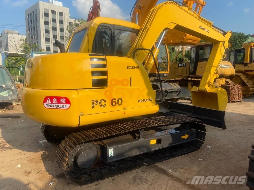 Komatsu PC 60 Kāpurķēžu ekskavatori