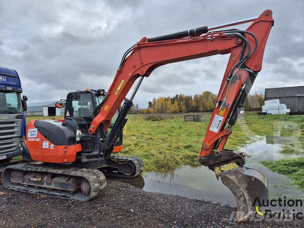 Kubota KX080-4a2 Vidēja lieluma ekskavatori 7 t - 12 t