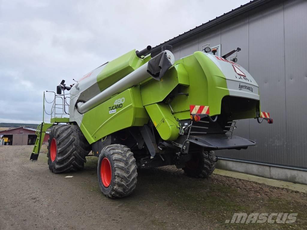 CLAAS Tucano 480 Ražas novākšanas kombaini