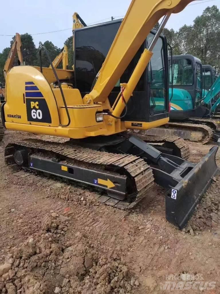 Komatsu PC 60 Kāpurķēžu ekskavatori