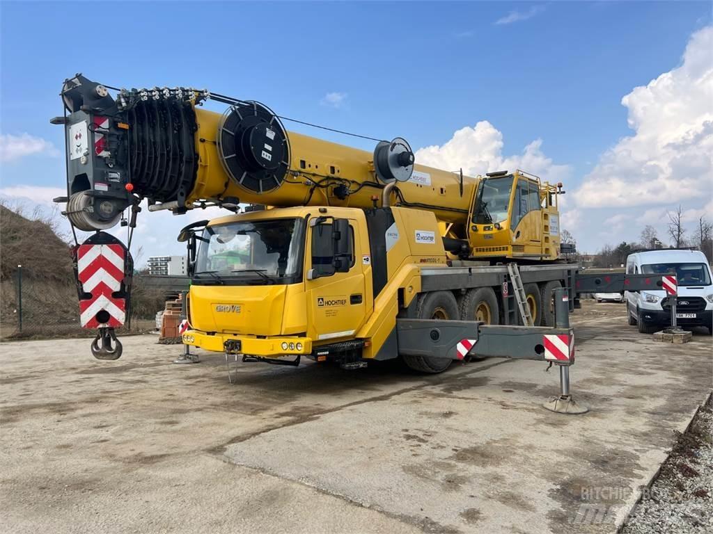 Grove GMK4100L-1 Šasija ar kabīni
