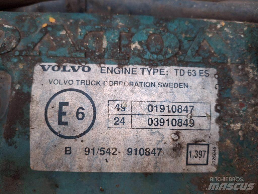 Volvo TD63E Dzinēji