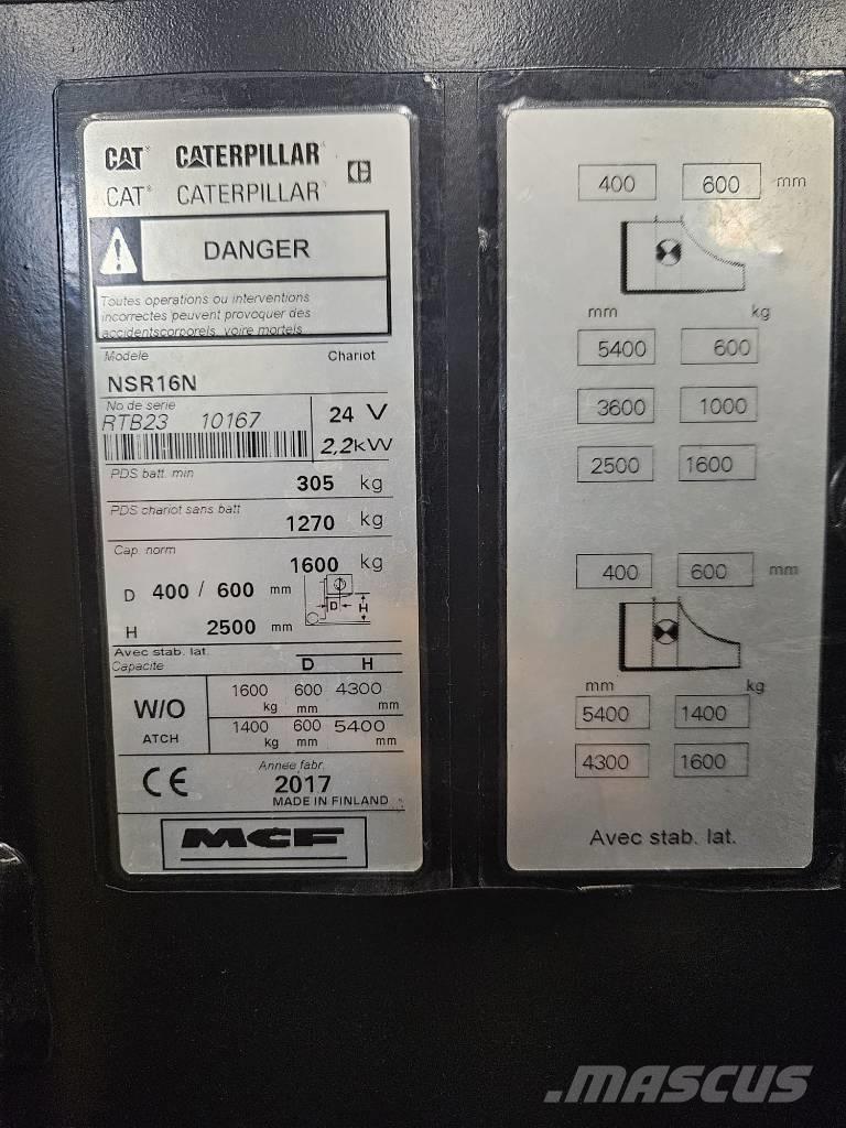 CAT NSR16N (vuokralla) Pašgājēji krautnētāji
