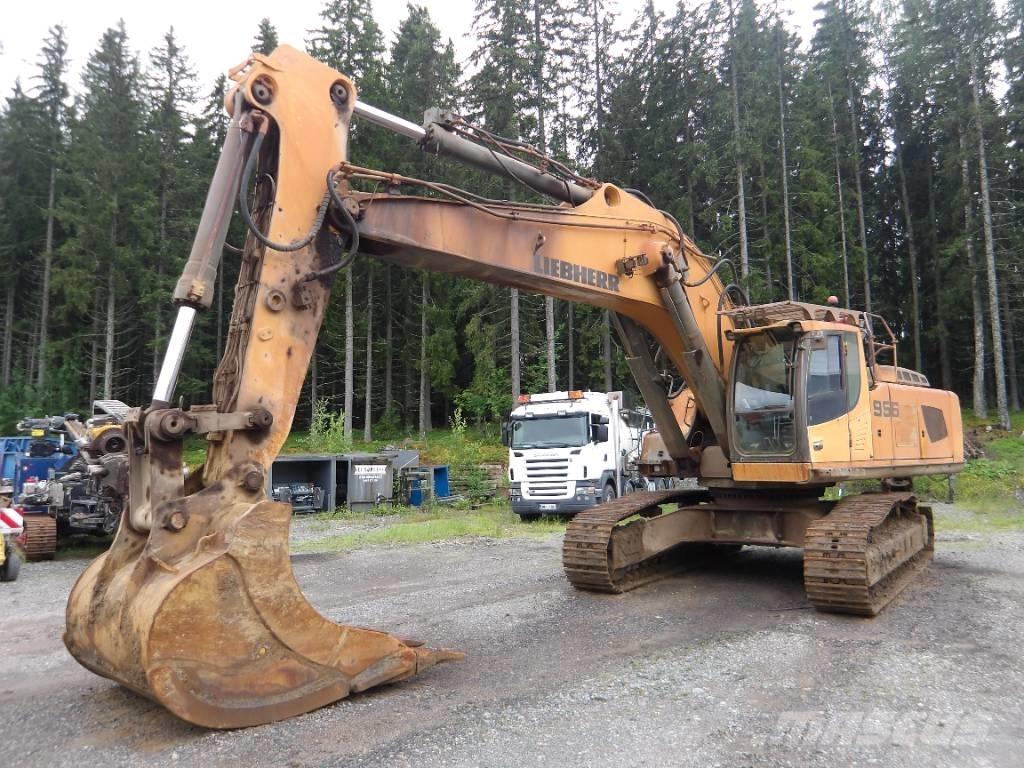 Liebherr R 956 LC Kāpurķēžu ekskavatori