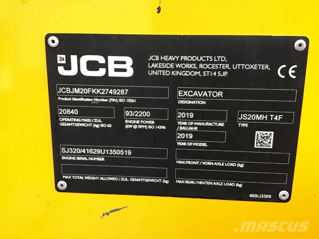 JCB JS 20 MH Industriālie iekrāvēji