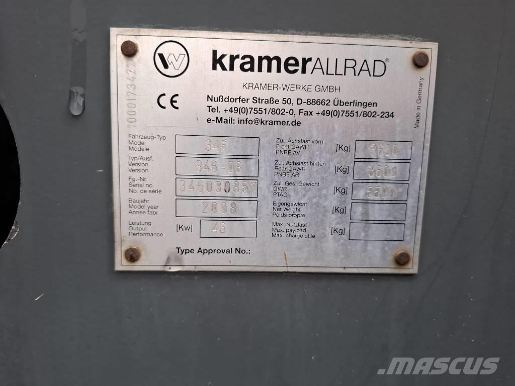 Kramer 750 Iekrāvēji uz riteņiem