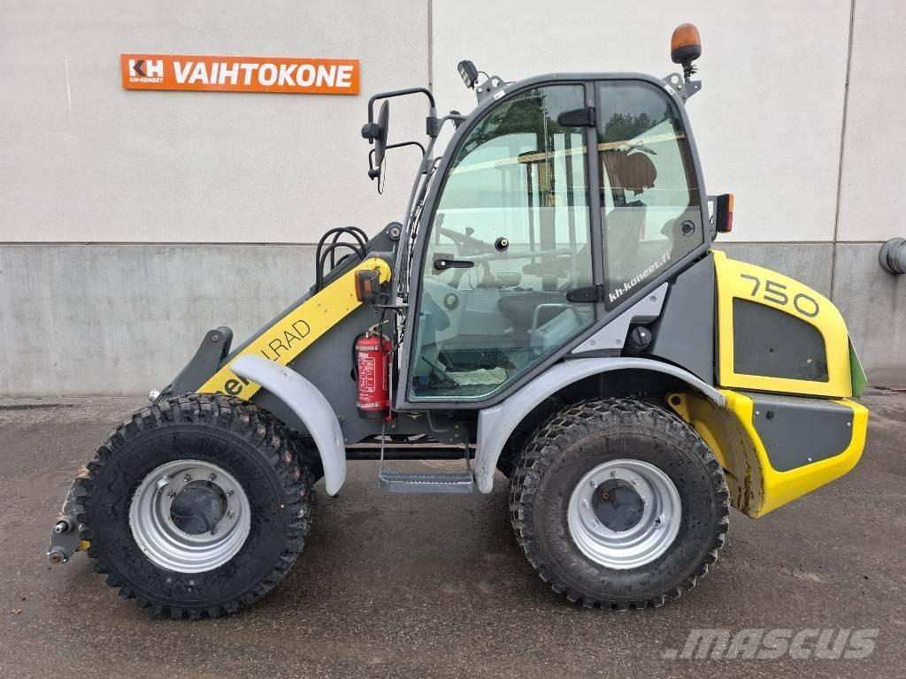 Kramer 750 Iekrāvēji uz riteņiem