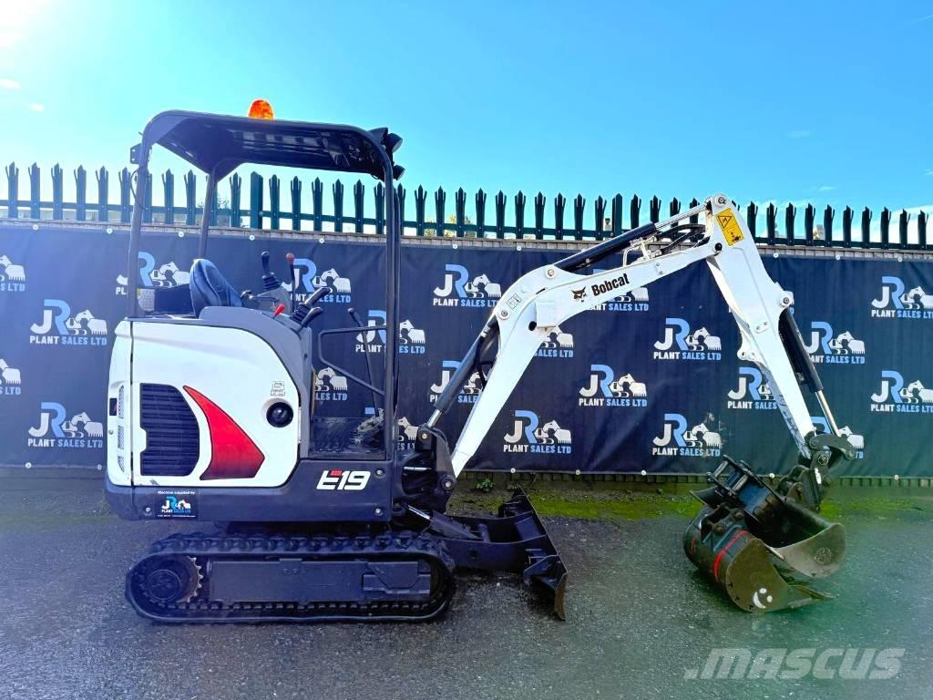 Bobcat E 19 Mini ekskavatori < 7 t
