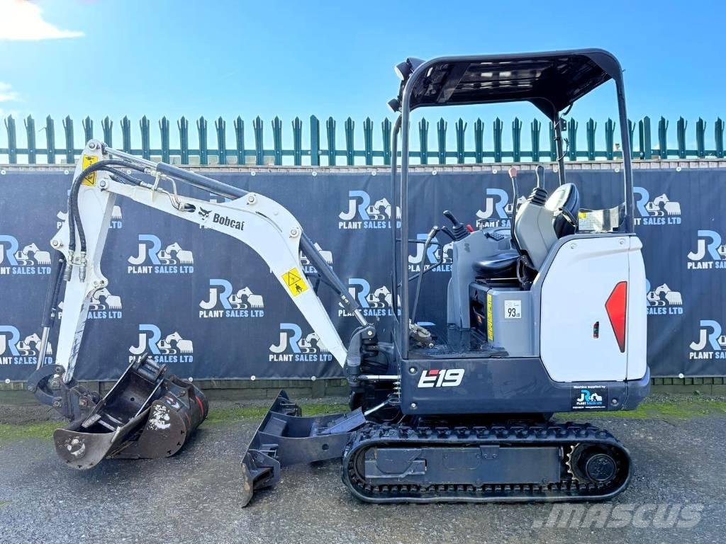 Bobcat E 19 Mini ekskavatori < 7 t