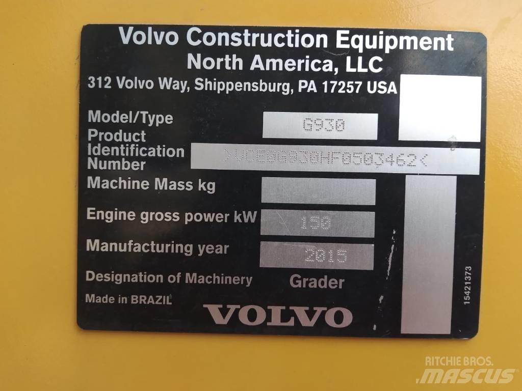 Volvo G 930 Greideri