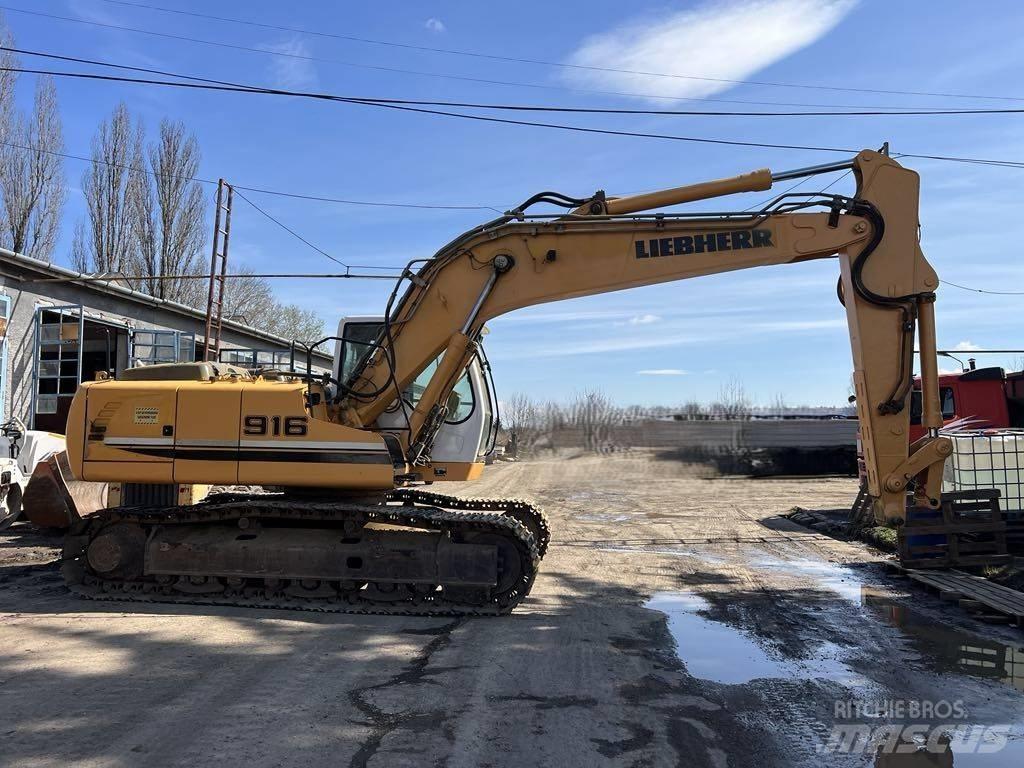 Liebherr 916 Kāpurķēžu ekskavatori