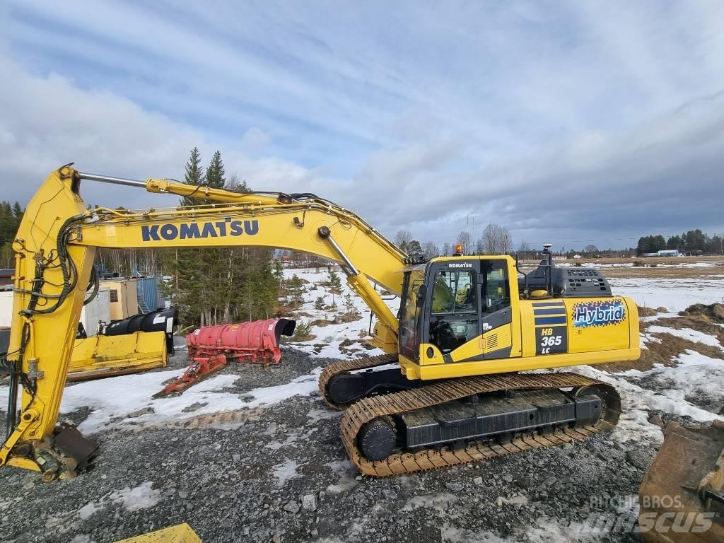 Komatsu HB 365 LC Kāpurķēžu ekskavatori