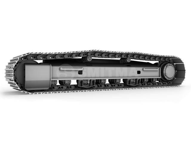 Hitachi ZX250 Sliedes, ķēdes un šasija