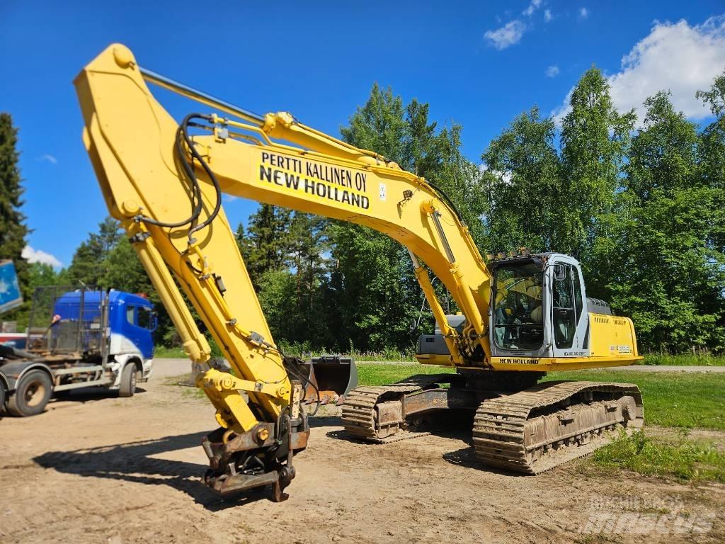 New Holland E 385 B Kāpurķēžu ekskavatori