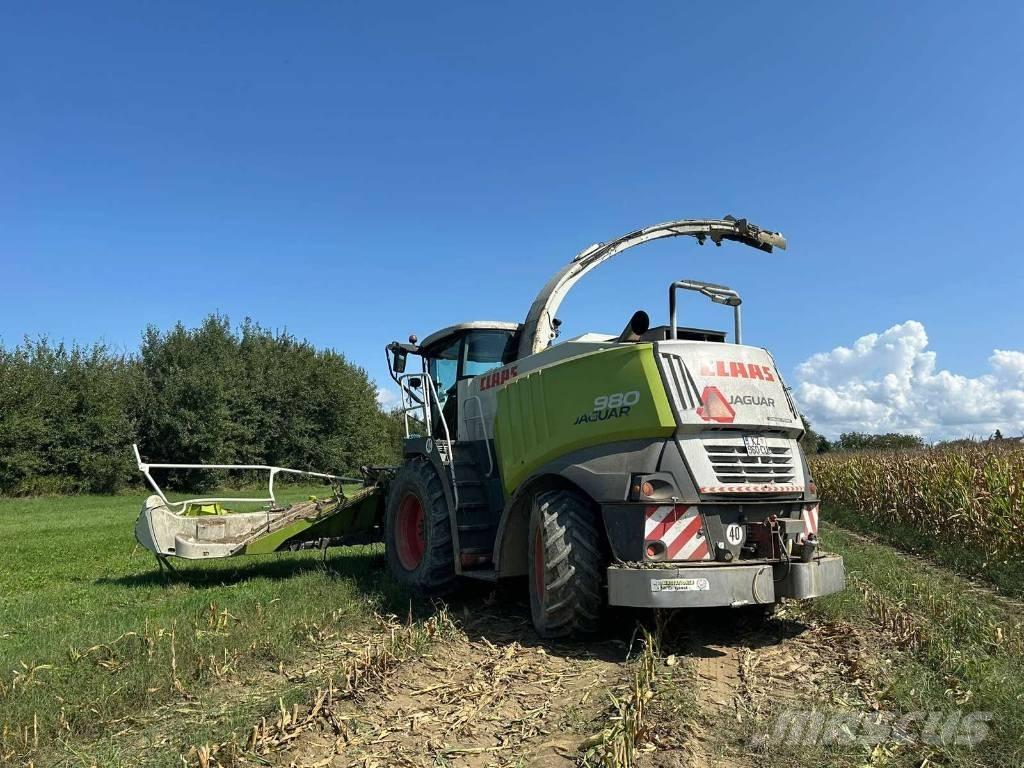 CLAAS Jaguar 980 Lopbarības novācēji