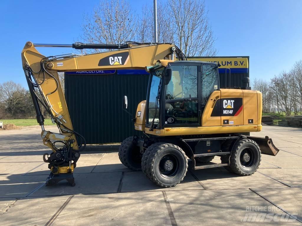 CAT M314F Ekskavatori uz riteņiem