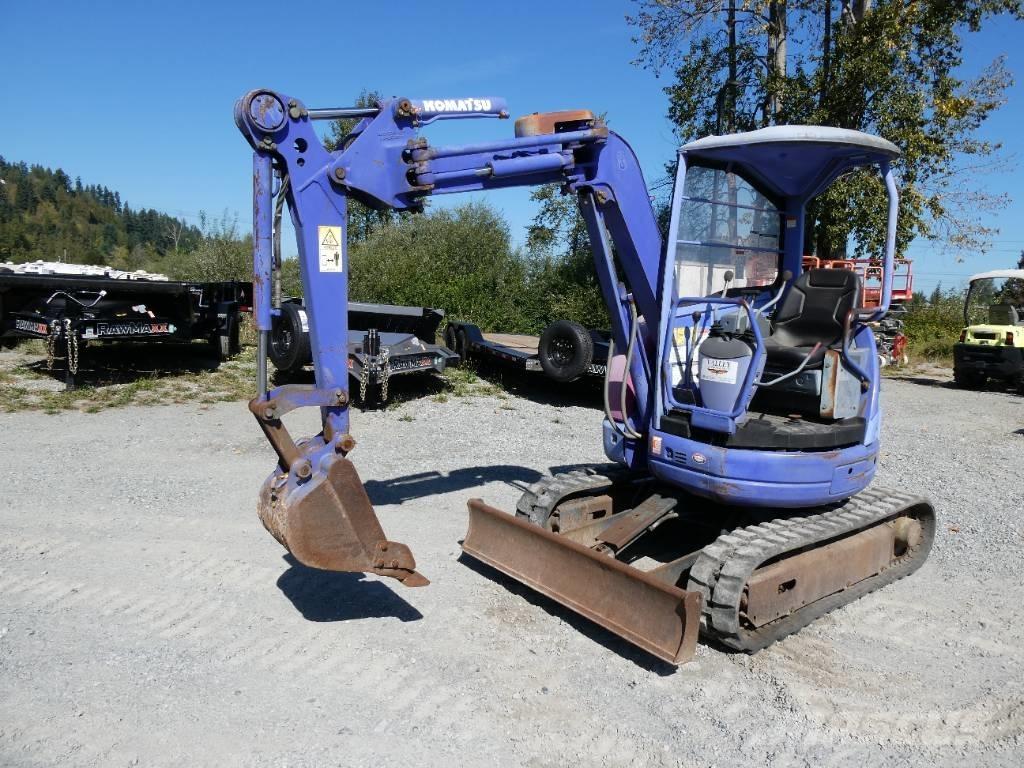 Komatsu PC20UU-3 Mini ekskavatori < 7 t