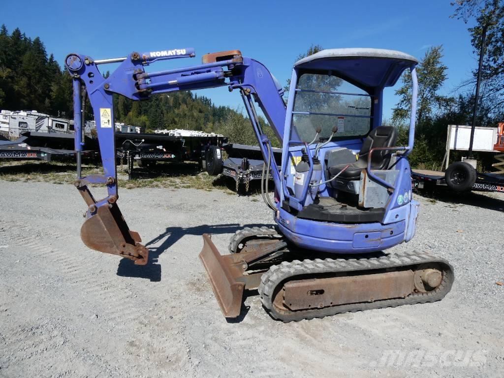 Komatsu PC20UU-3 Mini ekskavatori < 7 t