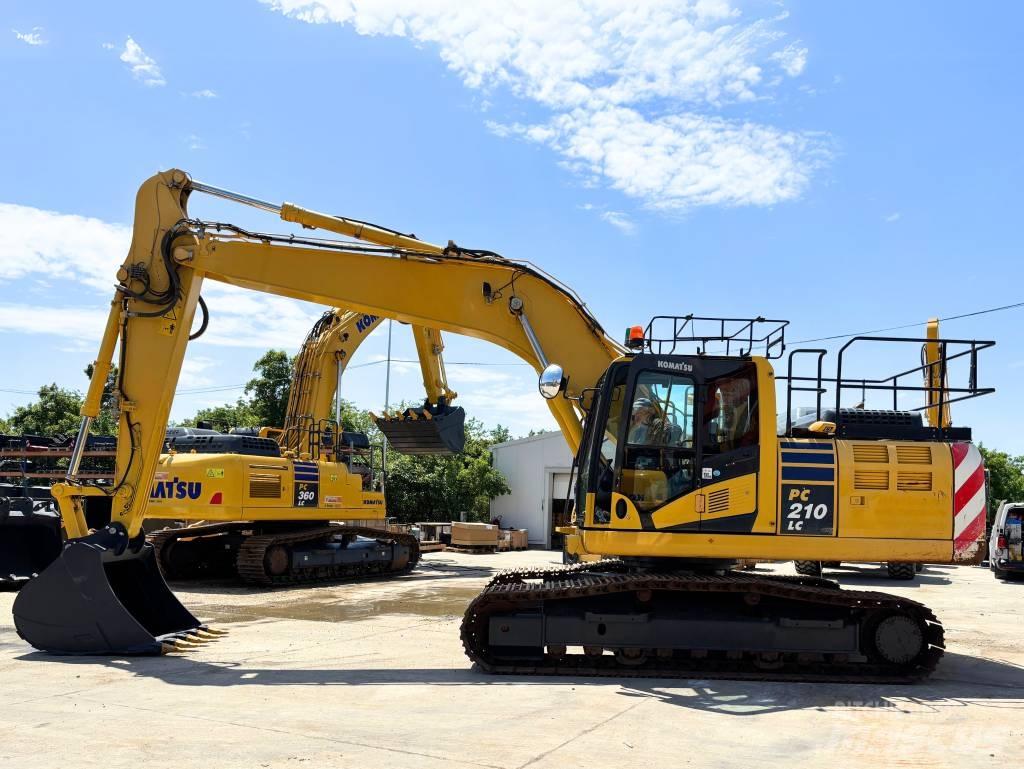 Komatsu PC210LC-11 Kāpurķēžu ekskavatori