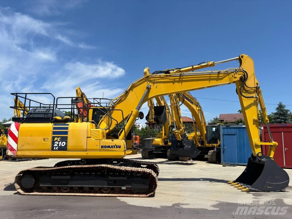 Komatsu PC210LC-11 Kāpurķēžu ekskavatori